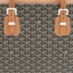Goyard Brown/Black Goyardine Coated Canvas Okinawa GM Bag