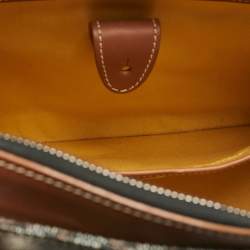 Goyard Brown/Black Goyardine Coated Canvas Okinawa GM Bag
