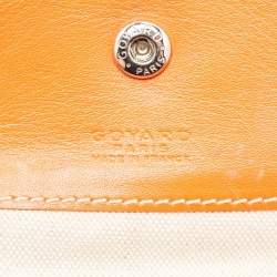 Goyard Orange Goyardine Coated Canvas Saint Louis PM Tote
