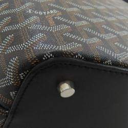 Goyard Black Coated Canvas Marie Galante PM Tote Bag