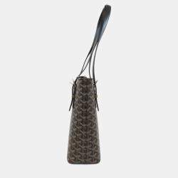Goyard Black Coated Canvas Marie Galante PM Tote Bag