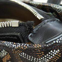 Goyard Black Coated Canvas Marie Galante PM Tote Bag