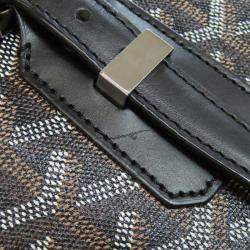 Goyard Black Coated Canvas Marie Galante PM Tote Bag