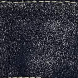 Pre Owned Goyard Blue Marine Goyardine Coated Canvas Voltaire Tote