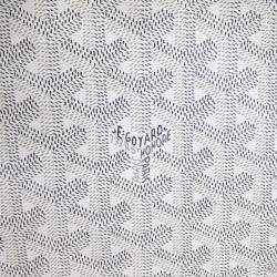 Goyard White PVC Senna MM bag
