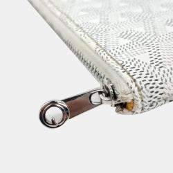 Goyard White PVC Senna MM bag