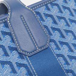 Goyard Black Coated Canvas Leather Villette Tote Bag