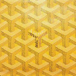 Goyard Yellow Coated Canvas Ardie PM Handbag