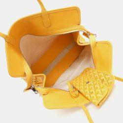Goyard Yellow Coated Canvas Ardie PM Handbag