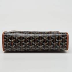 Goyard Black/Brown Goyardine Coated Canvas and Leather Jouvence MM Toiletry Pouch