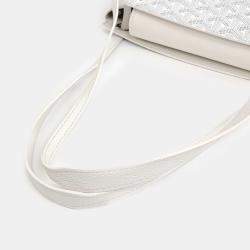 Goyard White PVC Luette PM bag