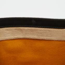 Goyard Black Goyardine Coated Canvas and Leather Saigon MM Top Handle Bag