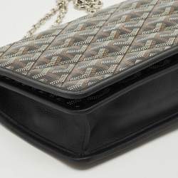 Goyard Black Goyardine Coated Canvas Alexandre III Shoulder Bag