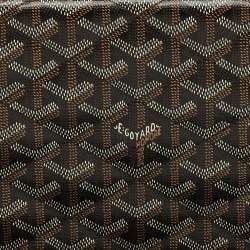 Goyard Black Goyardine Coated Canvas Alexandre III Shoulder Bag