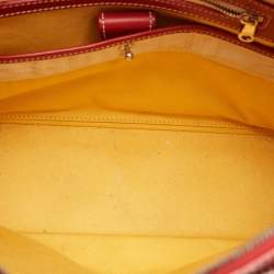Goyard Red Goyardine Coated Canvas Okinawa PM Tote
