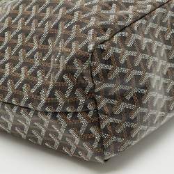 Goyard Brown Goyardine Coated Canvas and Leather Saint Louis PM Tote