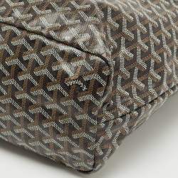 Goyard Brown Goyardine Coated Canvas and Leather Saint Louis PM Tote