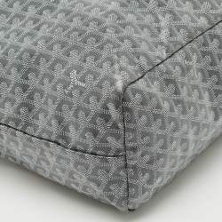 Goyard Grey Goyardine Coated Canvas Saint Louis PM Tote