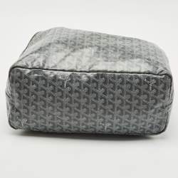 Goyard Grey Goyardine Coated Canvas Saint Louis PM Tote