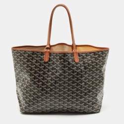Goyard Brown Goyardine Coated Canvas Saint Louis PM Tote