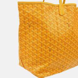 Goyard St.Louis GM Yellow Tote Bag