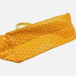 Goyard St.Louis GM Yellow Tote Bag