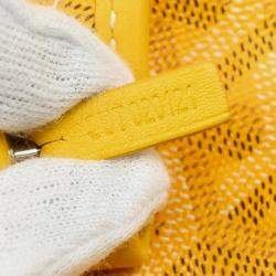 Goyard St.Louis GM Yellow Tote Bag