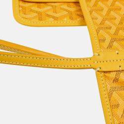 Goyard St.Louis GM Yellow Tote Bag