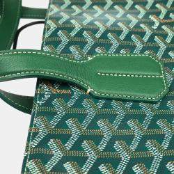 Goyard Green Sac Voltaire 2way Tote Bag