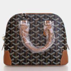 Goyard Vendome Mini Goyardine Canvas Satchel Bag