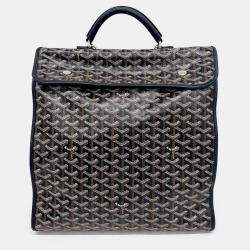 Goyard Black Brown PVC menstrual bag