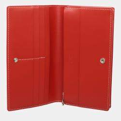 Goyard Richelieu Red Long Wallet