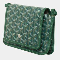 Goyard Green Plumet Pocket Wallet