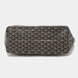 Goyard Saint Louis Pm Tote Bag Goyardine Canvas Brown