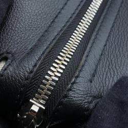 Goyard Bourgogne Black PVC and Leather Tote Bag