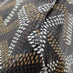 Goyard Saint Louis PM Black Goyardine Canvas Handbag