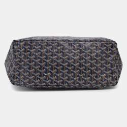 Goyard Saint Louis PM Navy Canvas Tote Bag
