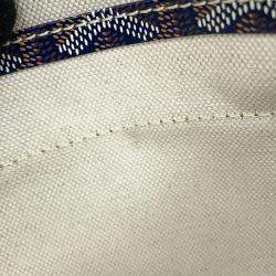 Goyard Saint Louis PM Navy Canvas Tote Bag