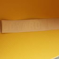 Pre Owned Goyard Green Goyardine Coated Canvas and Leather Boston 50 Bag