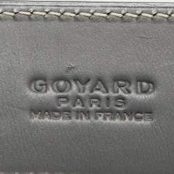 Pre Owned Goyard Grey Goyardine Coated Canvas Bellechasse GM Tote