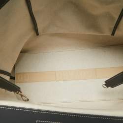 Pre Owned Goyard Grey Goyardine Coated Canvas Bellechasse GM Tote