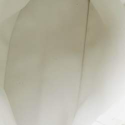 Pre Owned Goyard White Goyardine Coated Canvas and Leather Mini Reversible Anjou Tote