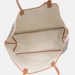 Pre Owned Goyard Saint Louis PM Brown Goyardine Canvas Tote Bag