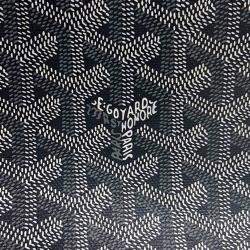 Pre Owned Goyard Grey PVC Juvance GM + Keyring