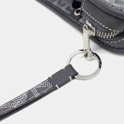 Pre Owned Goyard Grey PVC Juvance GM + Keyring