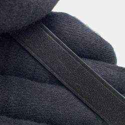 Pre Owned Goyard Menodiaire Black Pvc Leather Trunk Shoulder Bag