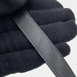 Pre Owned Goyard Menodiaire Black Pvc Leather Trunk Shoulder Bag