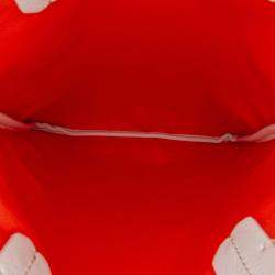 Pre Owned Goyard Poitiers Claire Voie White Goyardine Shoulder Bag