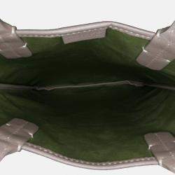 Pre Owned Goyard Poitiers Claire Voie Grey Goyardine Shoulder Bag