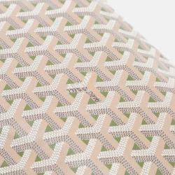 Pre Owned Goyard Poitiers Claire Voie Grey Goyardine Shoulder Bag